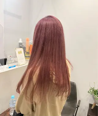 ロング カラー 吉川 陽菜のヘアスタイル