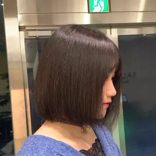 ショート サロウィン(SALOWIN)原宿iori店所属・ツヤツヤ ハイトーン/Reiのヘアスタイル