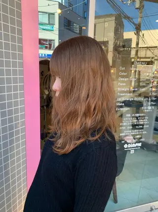 ロング カラー nishimura makotoのヘアスタイル