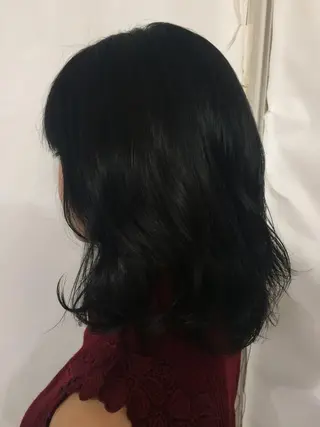 ミディアム カラー パーマ ヘアアレンジ メンズパーマの巨匠 鈴木純のヘアスタイル