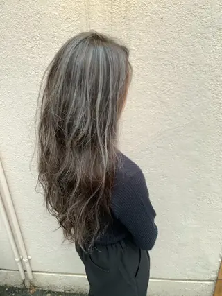 ロング カラー ヘアアレンジ ハヤシカズキ/カラー ✂/メンズパーマのヘアスタイル