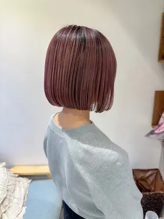 ショート ボブ韓国風レイヤー 髪質改善/畠中ケントのヘアスタイル