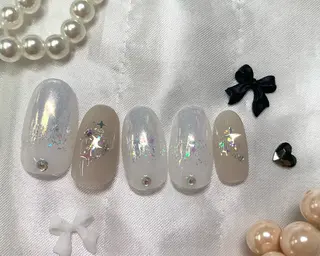 ネイル ネイルPetit Ribbonのネイルデザイン