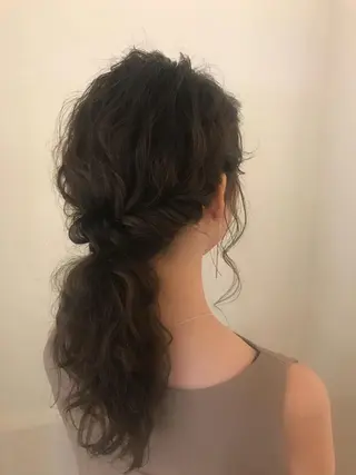 ロング ヘアアレンジ 清水　ちひろ ✄トップスタイリストのヘアスタイル