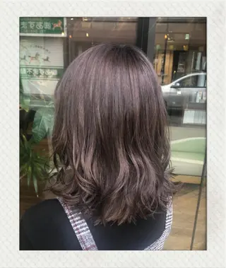 ミディアム カラー きむら かずきのヘアスタイル