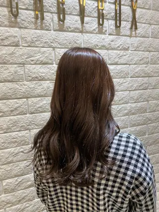 ロング カラー 韓国ヘア透明感カラー 大貫怜司のヘアスタイル