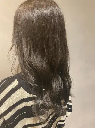 ロング ふじ ここなのヘアスタイル
