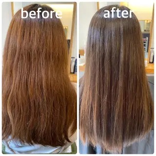 ロング カラー エイト ウメダのヘアスタイル