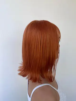 セミロング カラー dogstar小林諒 レイヤー/パーマのヘアスタイル