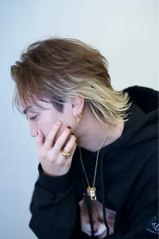 ショート カラー メンズ 外国人風カラー職人 レオのヘアスタイル