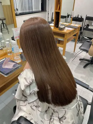 ロング カラーモデル募集 ✨🤍モモハ🤍✨のヘアスタイル