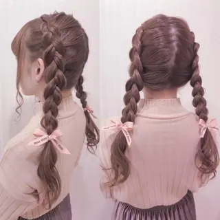 ロング ヘアアレンジ Aries🫧 missa𓂃🤍のヘアスタイル