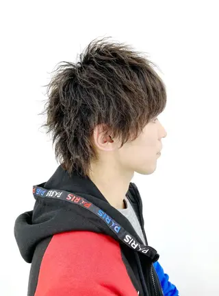 ミディアム パーマ 大橋 拓巳のヘアスタイル