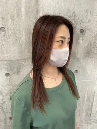 ロング カラー Felice Erikaのヘアスタイル