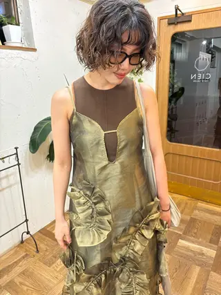 ショート パーマ CIEN所属・ayano🫧 《CIEN》のヘアスタイル