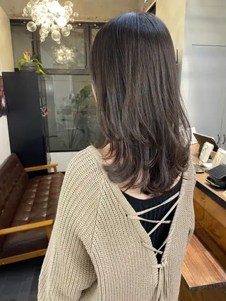 セミロング Stir maison[ステアメゾン]所属・layer cut /MIKUのヘアスタイル