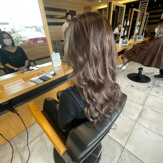 セミロング カラー 🌟GRANDE sea🌟のヘアスタイル