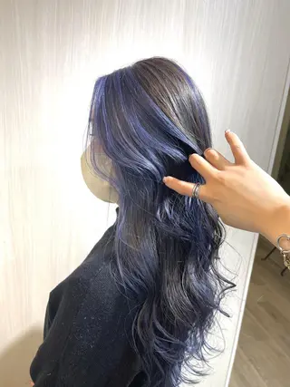 カラー 嶋村夏実🌼レイヤー 🌸白髪ぼかしのヘアスタイル