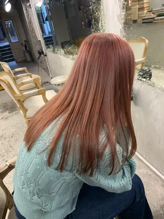 セミロング カラー 似合わせカラー🫶 小川千波のヘアスタイル