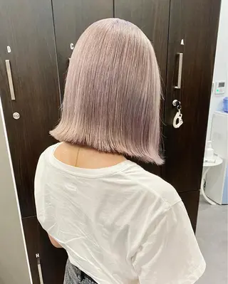 ミディアム カラー Via officialのヘアスタイル