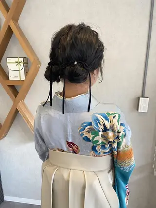 ヘアアレンジ ELLE&SALLY 石野のヘアスタイル