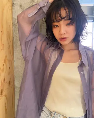 ショート Le/a谷町 野上幹太のヘアスタイル