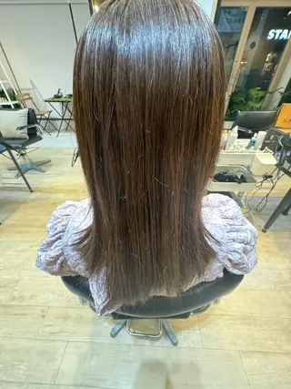 ロング カラー ＼ブリーチ頑張る れれ／のヘアスタイル