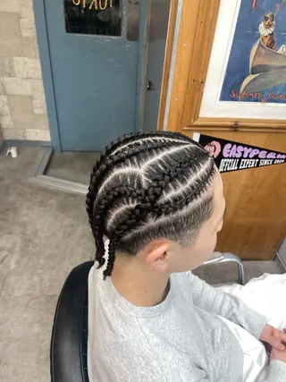 ヘアアレンジ メンズ TNB TOKYO所属・Insta 指名 No.1KURUMIのヘアスタイル