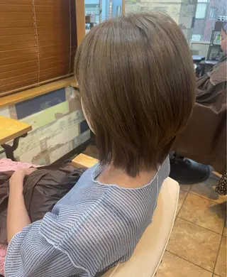 カラー 透明感カラー🫧🩵 林　菜々美のヘアスタイル
