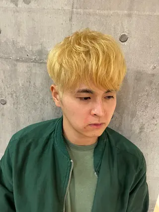 ショート メンズ NYNY☃️上新庄 ❄️石川瑠青のヘアスタイル