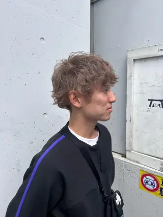 ショート カラー メンズ お任せヘア☘️☘️ 及川渚のヘアスタイル