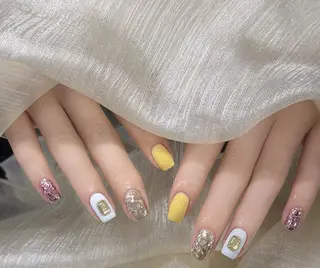 ネイル 💙羽生 彩光💙のネイルデザイン