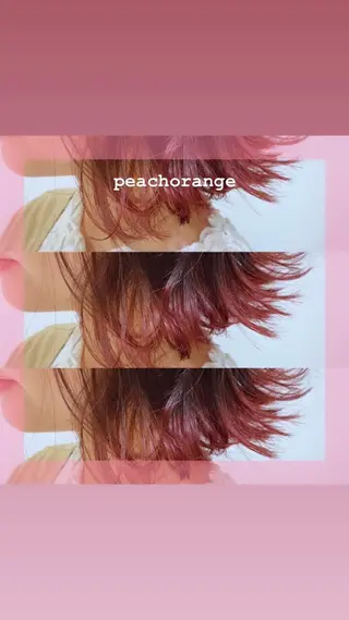 セミロング カラー ヘアアレンジ 🌻Insta指名 NO.1🌻Shoのヘアスタイル