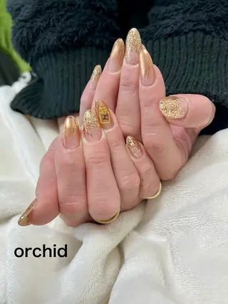 ネイル orchid ♡オーキッドのネイルデザイン