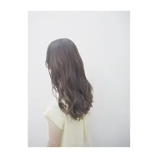 ロング カラー 永岡 鉄平のヘアスタイル