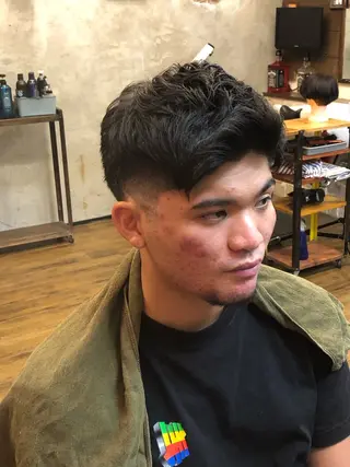 ショート メンズ ナイルプラス所属・ナイルプラス ヨウのヘアスタイル