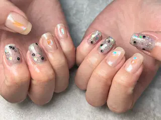 ネイル Queennail 北堀江Yumiのネイルデザイン