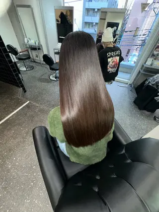 ロング パーマ 髪質改善⭐️縮毛矯正 吉祥寺⭐️Rinaのヘアスタイル