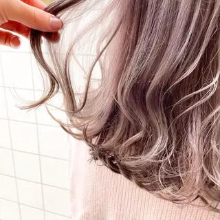 カラー RIKO👼🏻💓 韓国ガーリーのヘアスタイル
