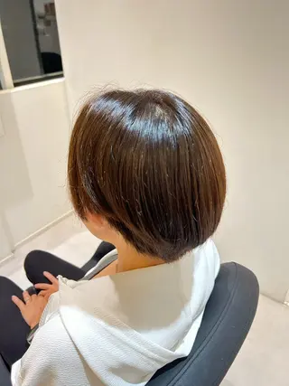 カラー 髪質改善ストレート 難波🫧kanamiのヘアスタイル