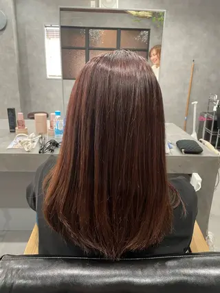 カラー 山田 まやのヘアスタイル