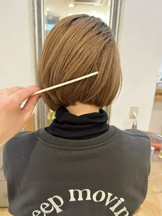 ショート カラー Gardenhair 小笠原篤矢ショートのヘアスタイル