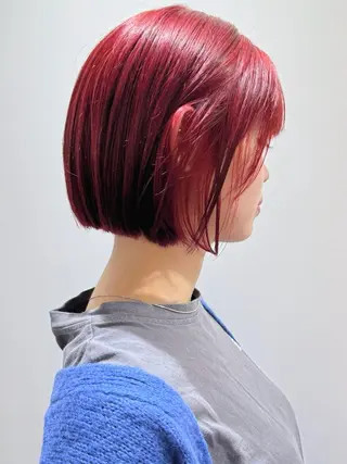 ショート モリオフロムロンドン原宿本店所属・ショート/ボブ/ハイ トーン/Nanahaのヘアスタイル