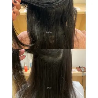 ロング パーマ ✩𝐴𝑠ℎ 中目黒 浦野 遥✩*。のヘアスタイル