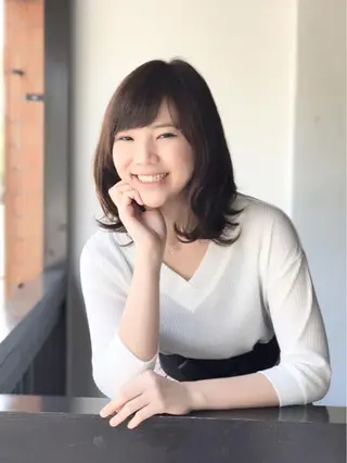 ミディアム hatena所属・末吉 慶多のヘアスタイル