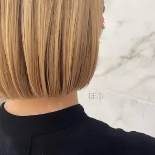 ミディアム カラー SANDRO所属・SANDRO eno☺︎のヘアスタイル