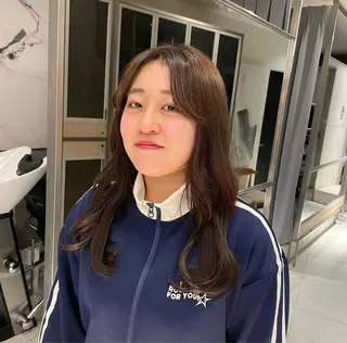 セミロング カラー ヘアアレンジ 艶髪/レイヤーカット 🐣misakiのヘアスタイル