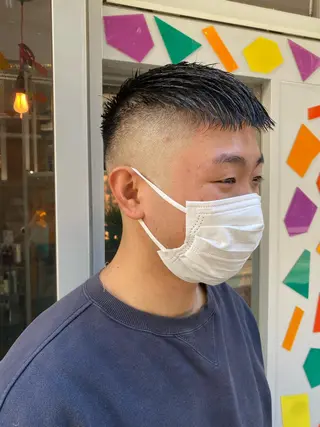 ショート メンズ Riganuts池袋 Hayato✂︎のヘアスタイル