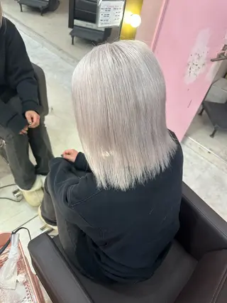 ミディアム カラー ハイトーン支持率 No.1🦋KOKIのヘアスタイル