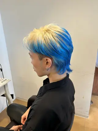 カラー メンズ 今中 紗英のヘアスタイル